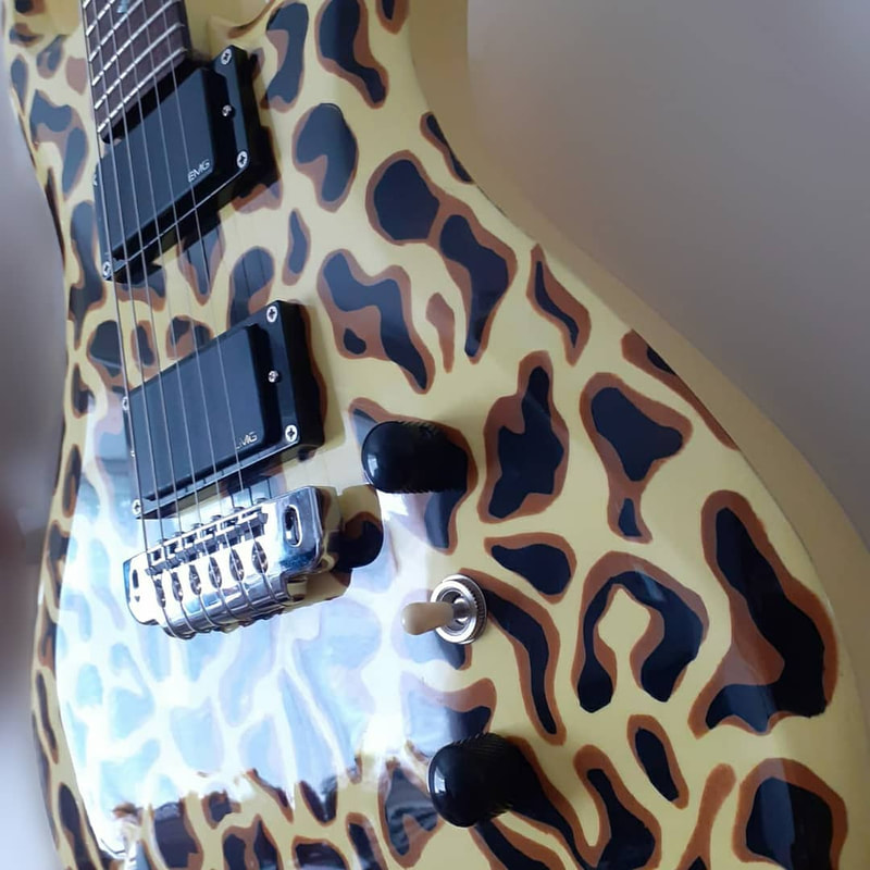 Hilditch Guitars Eagle Leopard Controls