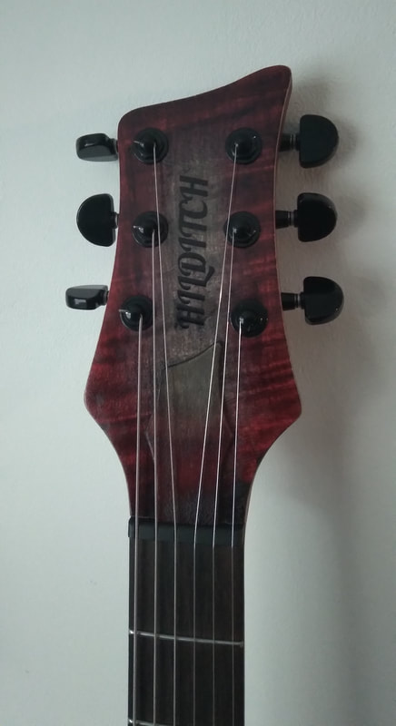 Hilditch Guitars T-Bone Charred Cherry Head