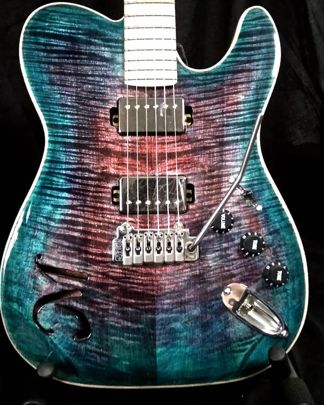 Hilditch Guitars T-Bone Cobalt Body