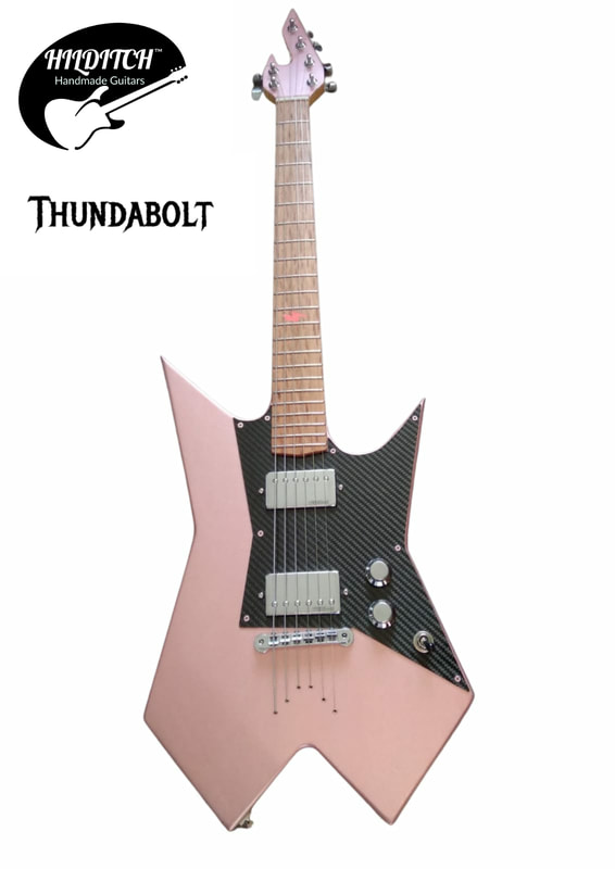 Hilditch Guitars Thundabolt Rose Gold