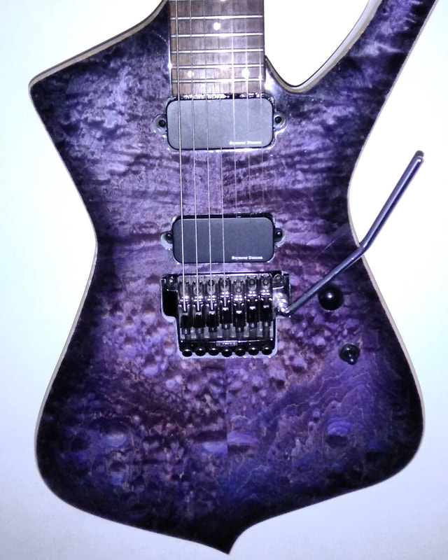 Hilditch Guitars Wayman Purple Body